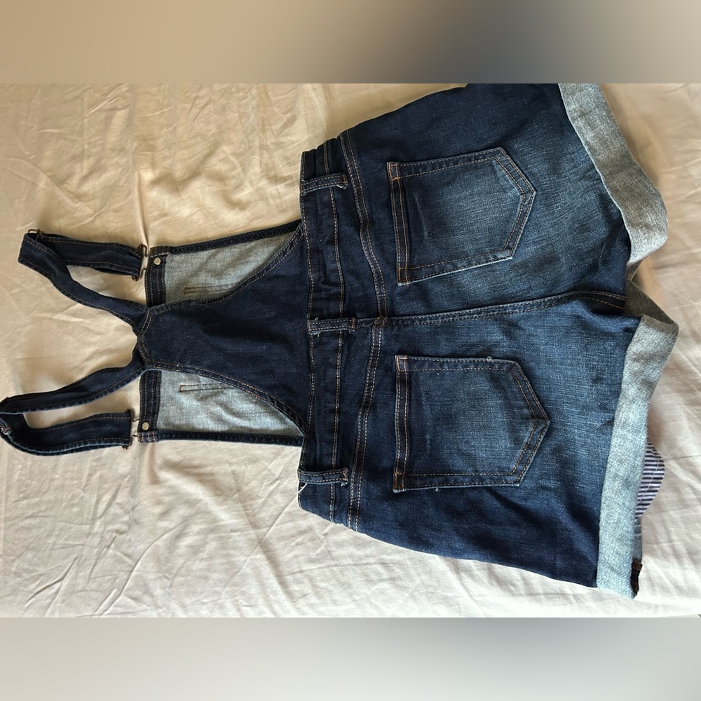 Wax Jean Basic Denim Overalls - image 3
